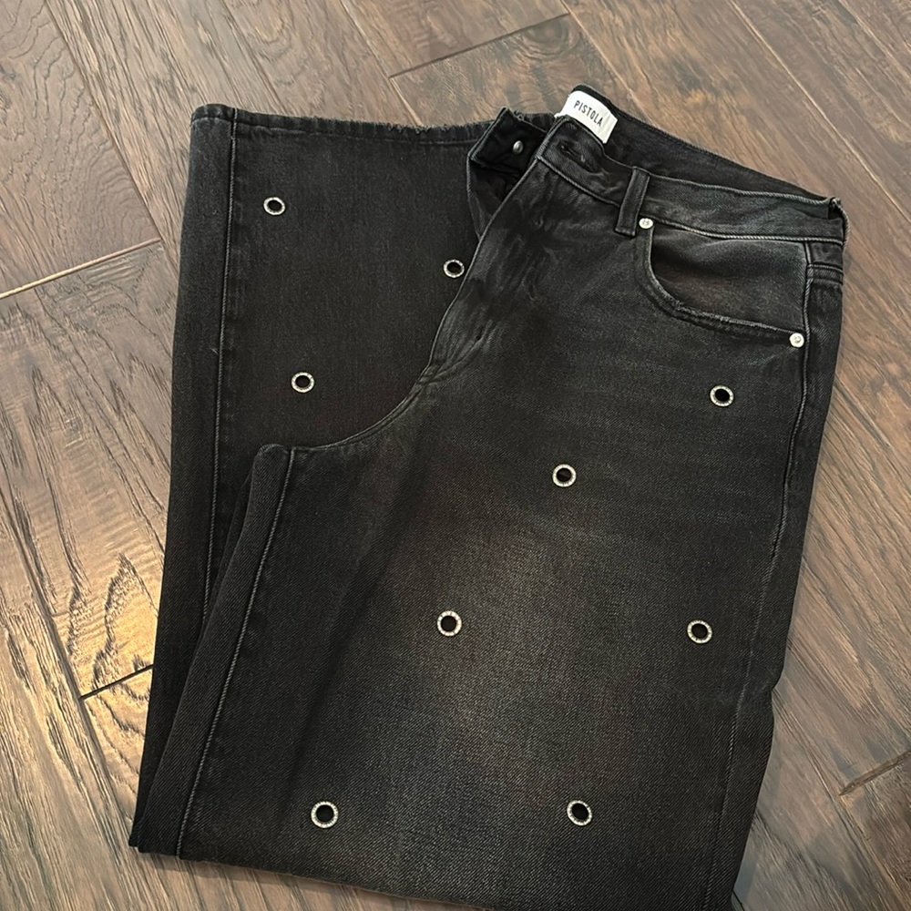 Once worn Pistola Denim Hendrix Jeans in Glamour/ gray Size 30